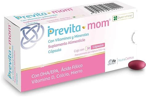 previta mom similares|PREVITA MOM (Cápsula:)